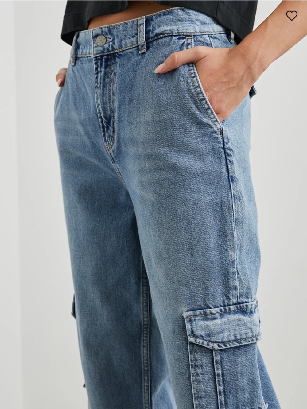 EUC Rails Speedway Cargo Boyfriend Jeans